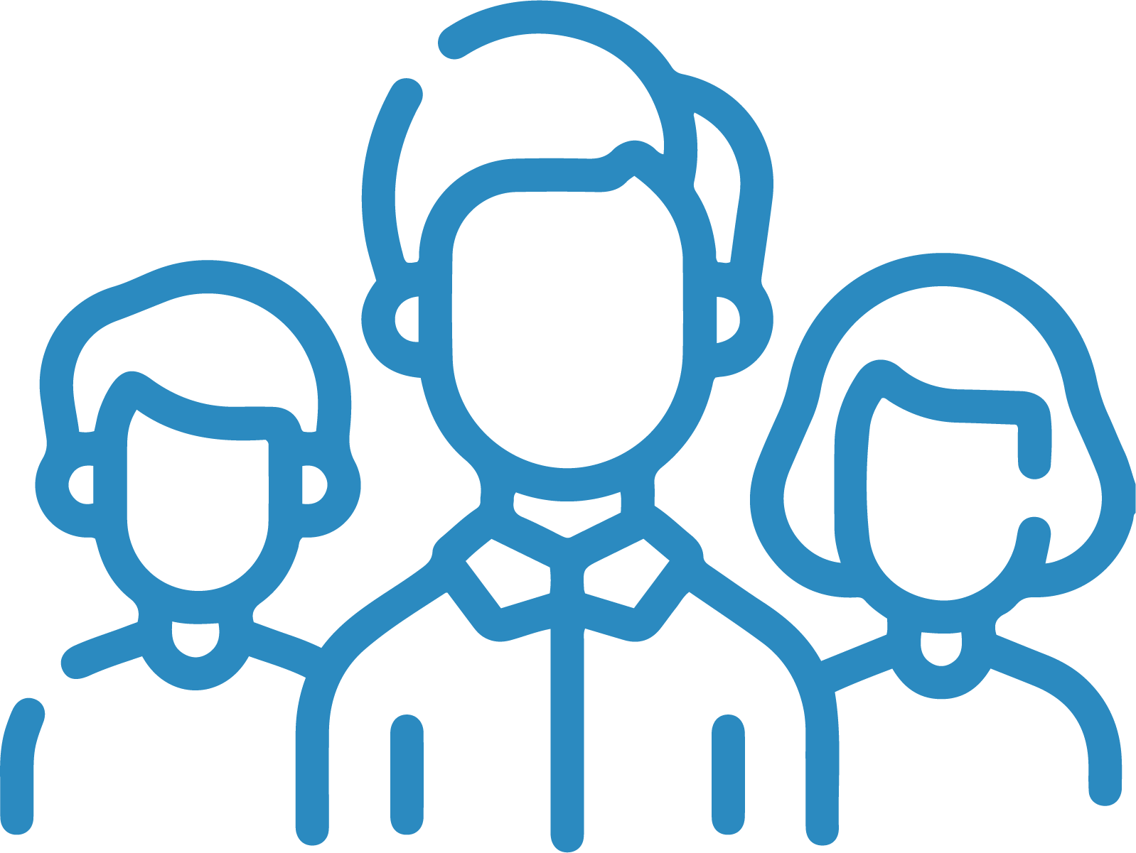 icon mit stilisierten Personen, die ein Team symbolisieren – für den Bereich Team der Zschunke GmbH