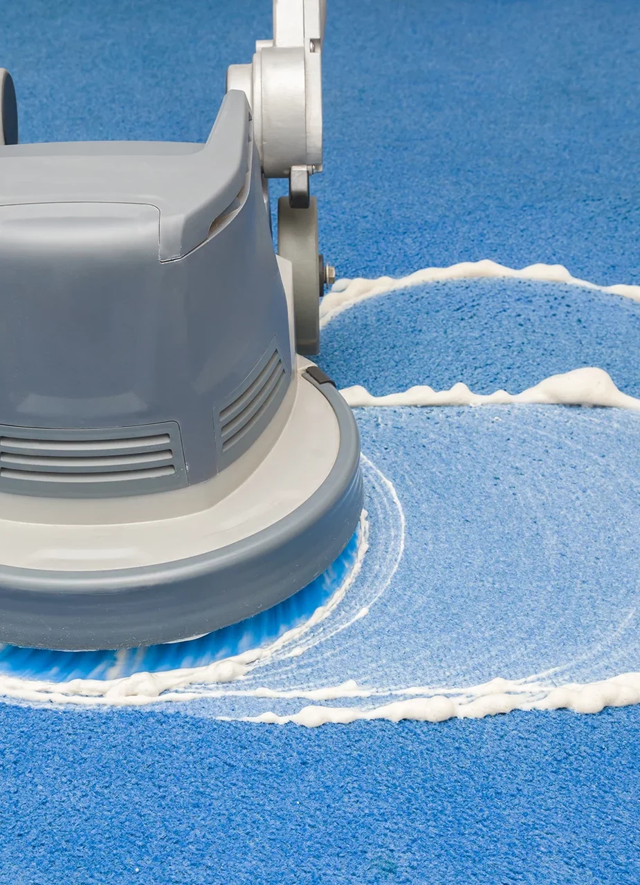 Teppich schaeumen, Teppichreinigung